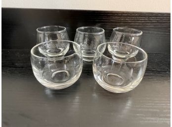 Odd Lot Of Glassware - Bowls And Glasses