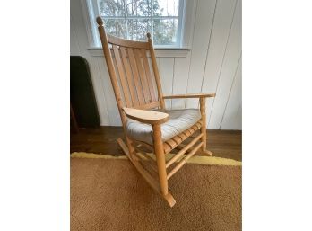 Beautiful Oak Rocking Chair