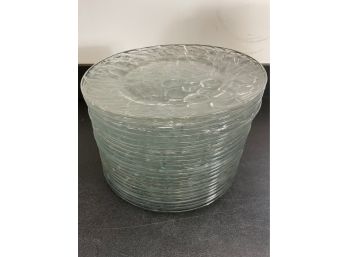 Stack Of Glass Dishes 10'