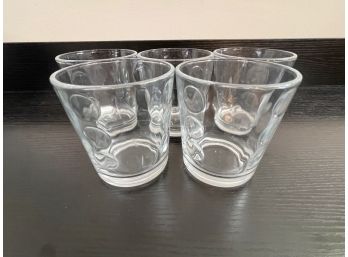 Set Of 5 Rocks Glasses