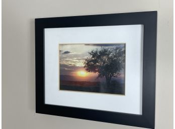 Beautiful Sunset Photo In Frame
