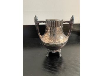 Victorian Era Southington Cutlery Company Silver Plate Urn