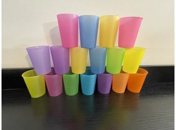 Colorful Plastic Cup Lot 2