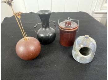 Metal And Wooden Decorations Lot