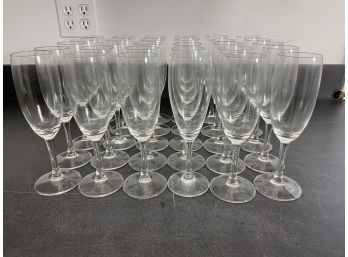 Set Of 30 Champagne Flutes