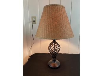 Metal Base Table Lamp