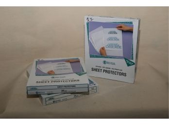 Sheet Protectors New In Box-Three Boxes 100pk/box