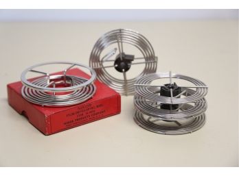 Four 16mm Film Developing Reels