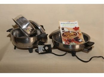 Rena Ware Electric Deep Fryer And Fry Pan