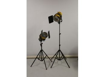 Two 600 Watt SV Flood Lights