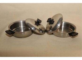 Two 1 QT Rena Ware Pans As Pictured