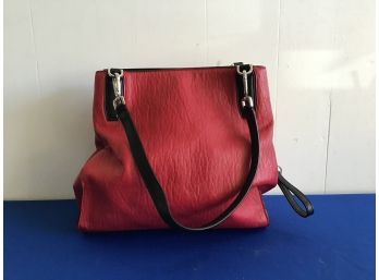 Calvin Klein Red And Black Purse