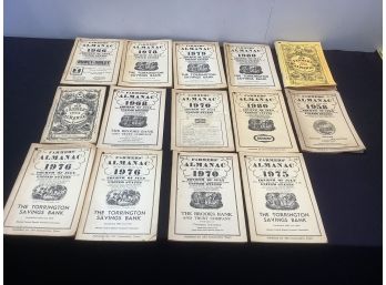 Farmers Almanacs 1950s-1980s Lot