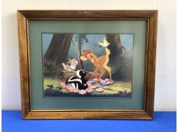 Disney 1997 Lithograph Of Bambi