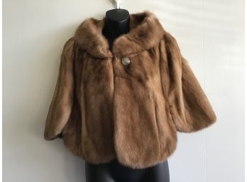 Lohmans Fine Furs Brown Shawl