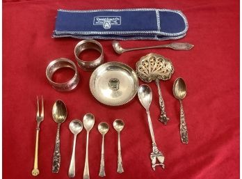 Mixed Sterling Silver Lot 154 Grams