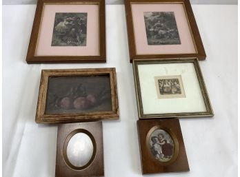 Lot Of 6 Mixed Prints/photos