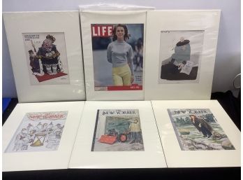 The New Yorker And Life Poster Lot