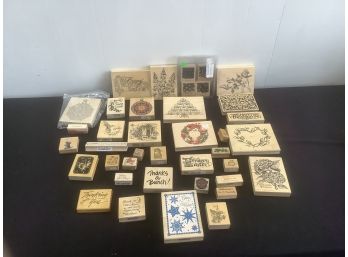 Rubber Stamp Lot