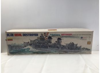 Blue Devil Destroyer Plastic Model Kit