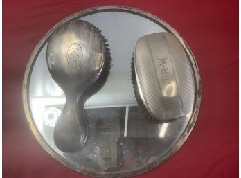 Vintage Sterling Silver  Vanity Set