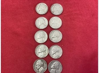 Silver Nickels Lot #18