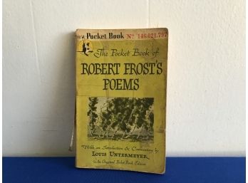 The Pocket Book Of Robert Frost's Poems