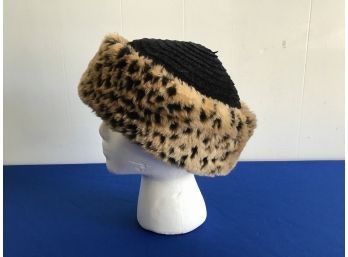 Betmar Cheetah Print Hat