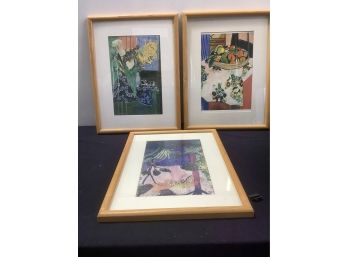 Three Piece Print Lot