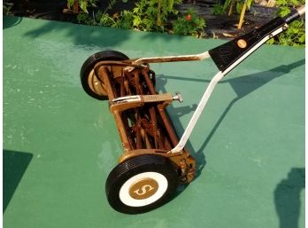 Antique Lawn Push Mower #1