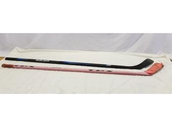 Two Hockey Sticks
