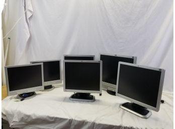 Lot Of Computer Monitors