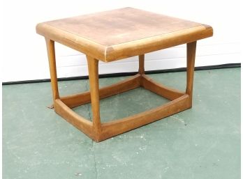 Square Mid Century Modern Wooden Table By Lane