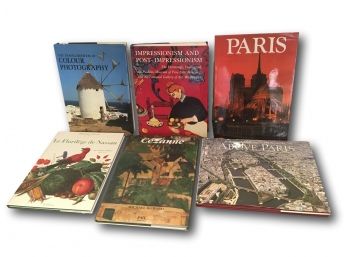 Excellent Lot Of 6 Coffee Table Books, Great Cover Designs