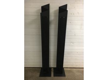 Pair Of Heavy Duty CD Rack Towers