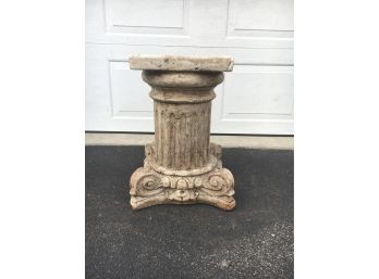 Heavy Ceramic Or Plaster Garden Plant Stand