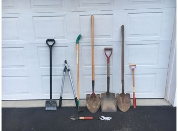 Large Lot Of Yard Tools