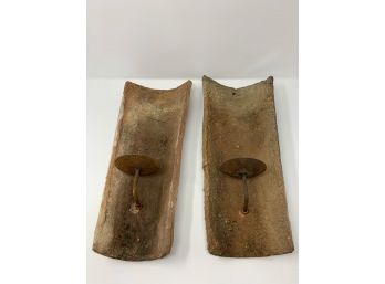 Antique Roof Tile Wall Candle Sconces