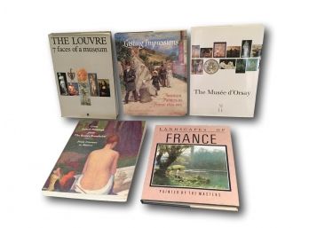 Group Of 5 Great Large Size Coffee Table Books