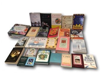 Group Of 25 Assorted Spiritual Books And Novels