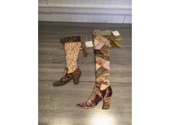 Pair Of New With Tags April Cornell Stockings, $78 Retail