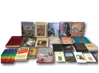 Exceptional Lot Of 23 Art Books, Tons Of Great Pictures And Info, Perfect Coffee Table Books