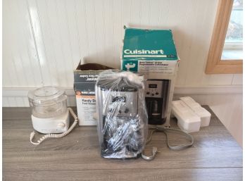 Food Steamer And New Cuisinart Coffee Maker