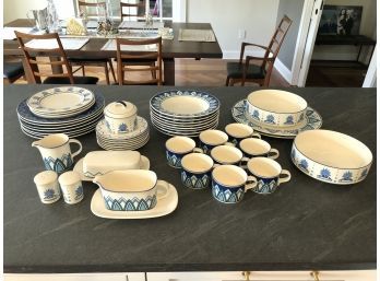 Mikasa Indigo Stoneware Teaset