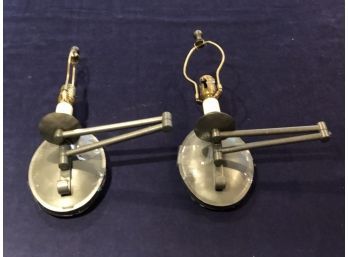 Pair Of Adjustable Arm Wall Sconce (1/2)