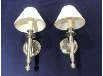 Pair Of Wall Sconces From Brass Light Gallery