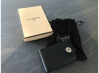 LINKS London Leather Phone Holster