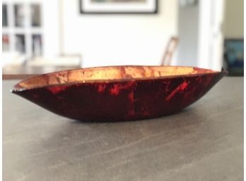 Red Italian Serving Dish