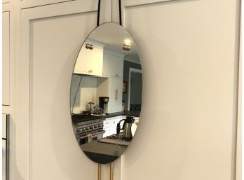 Hanging Oval Mirror