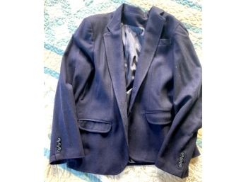 Ladies 'Michael Stevens' Navy Blue Blazer